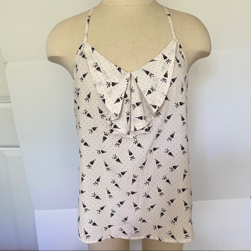 Forever 21 Umbrella Racerback Tank S